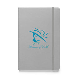 Woman of Faith (Blue) Hardcover bound notebook