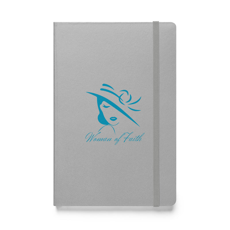 Woman of Faith (Blue) Hardcover bound notebook