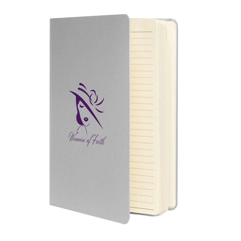 Woman of Faith (Purple) Hardcover bound notebook