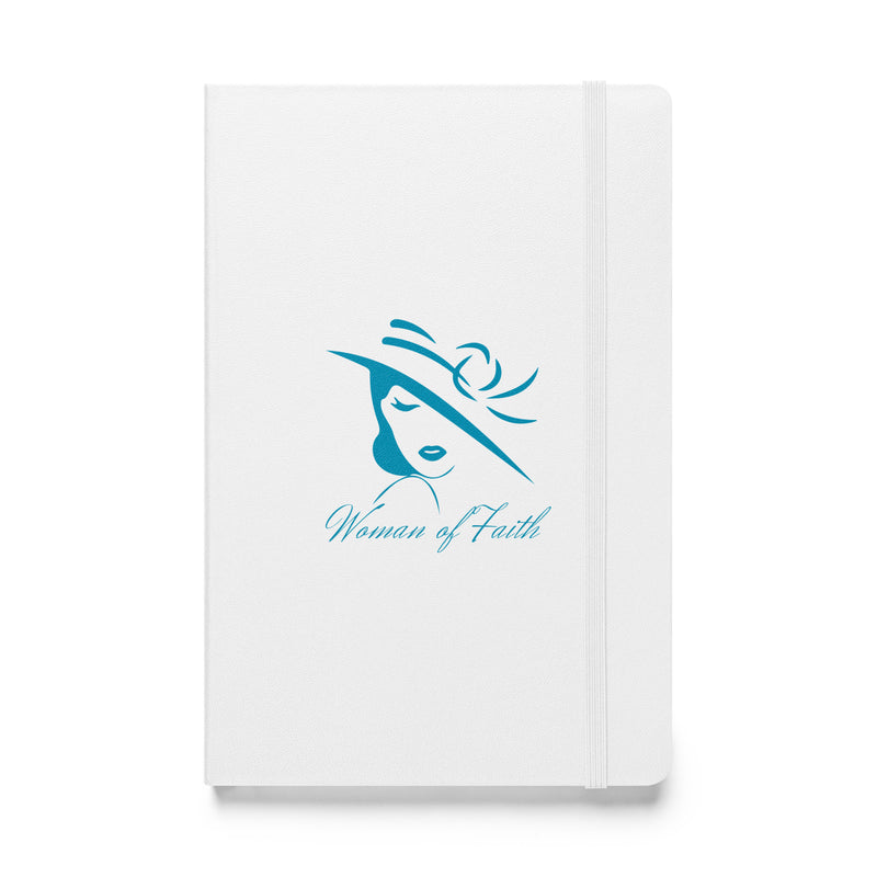 Woman of Faith (Blue) Hardcover bound notebook