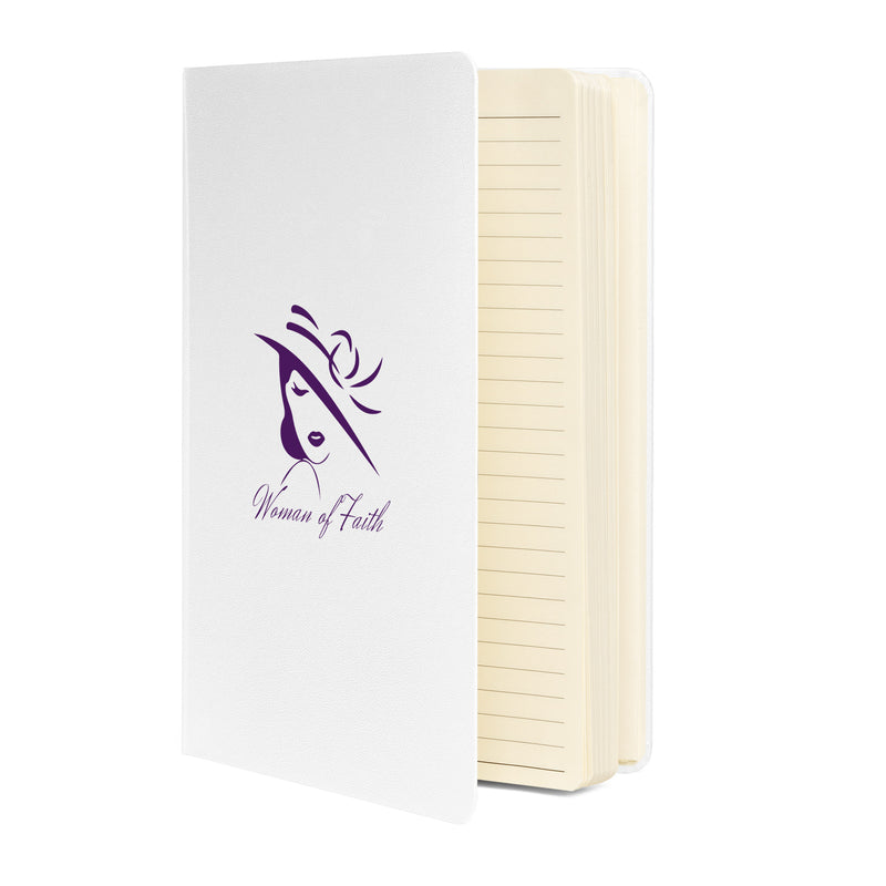 Woman of Faith (Purple) Hardcover bound notebook