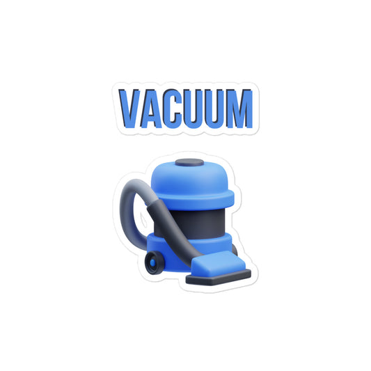 Vacuum Bubble-free stickers