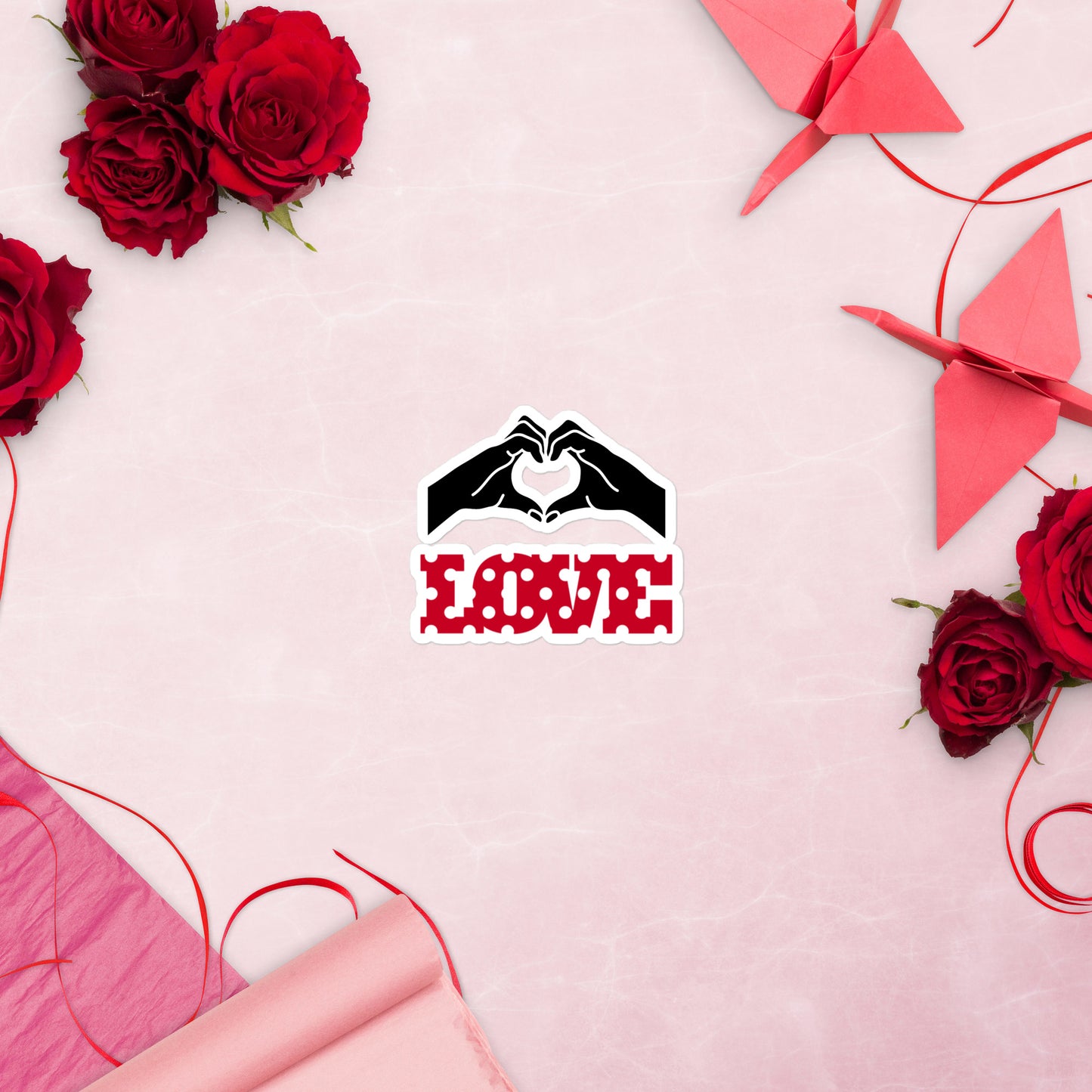 Love Bubble-free stickers