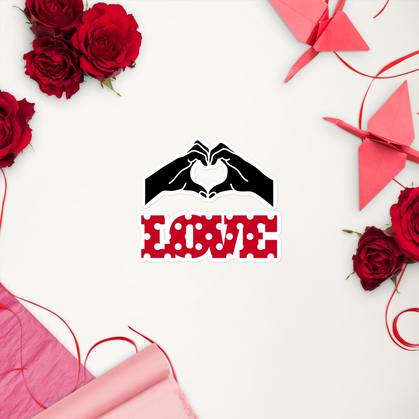 Love Bubble-free stickers