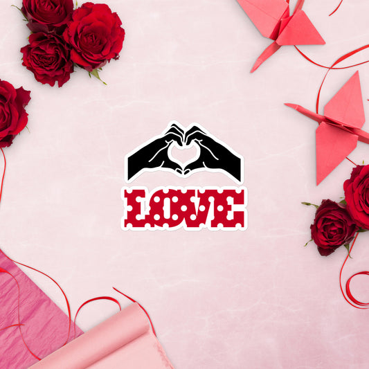 Love Bubble-free stickers