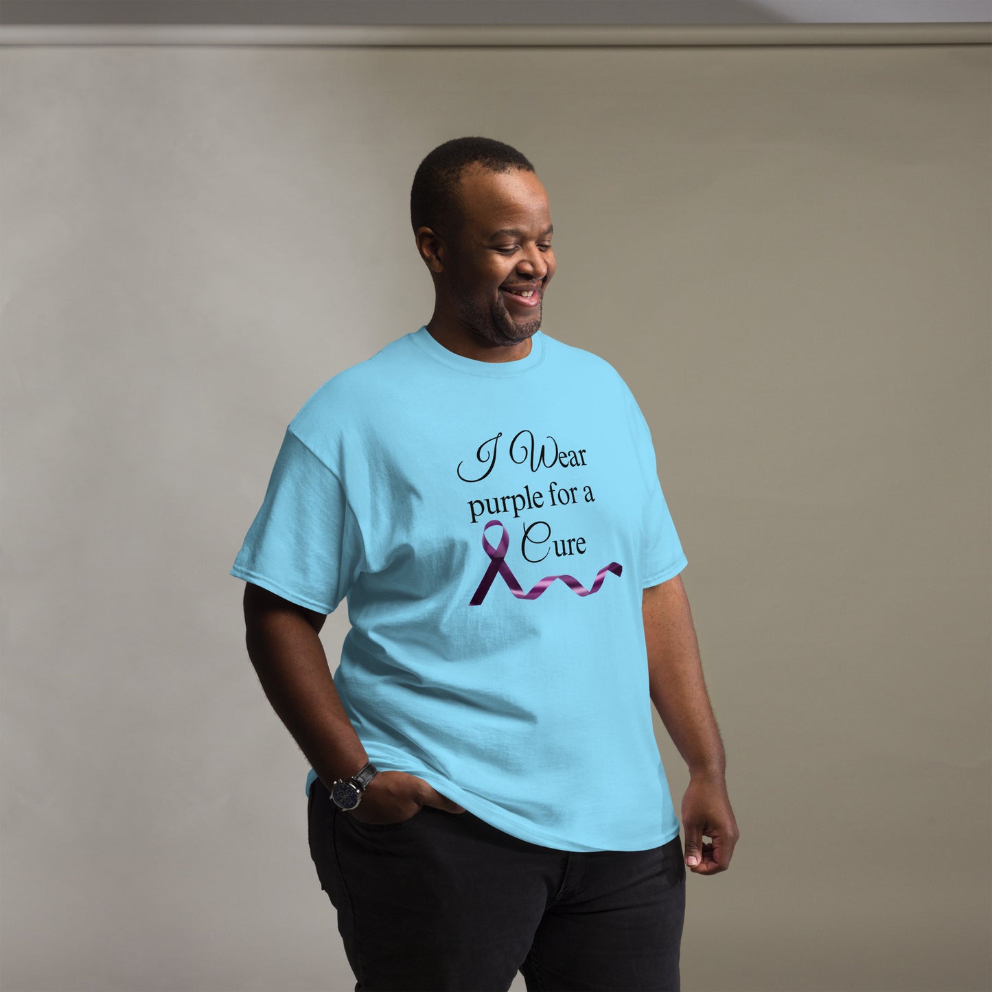 I Wear Purple Men's classic tee
