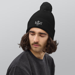 RoyalT Pom pom beanie