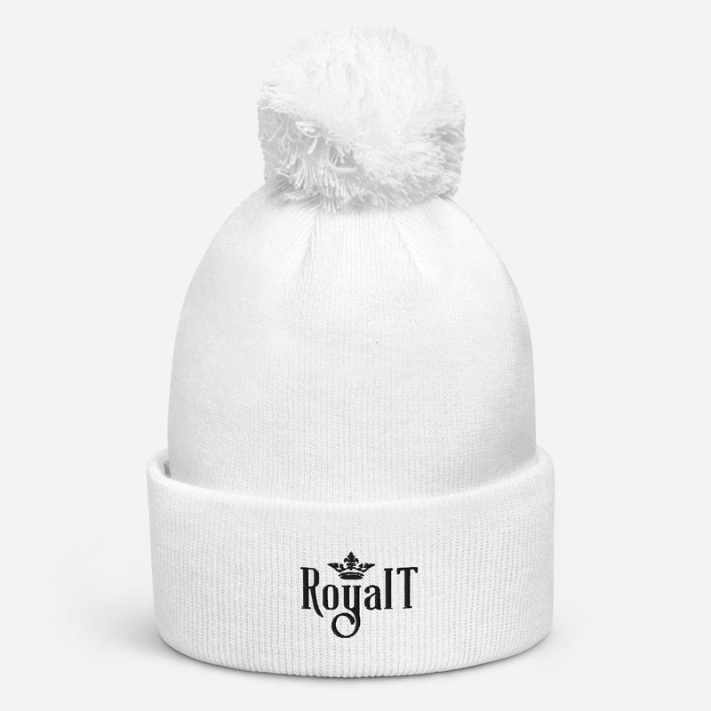 RoyalT Pom pom beanie