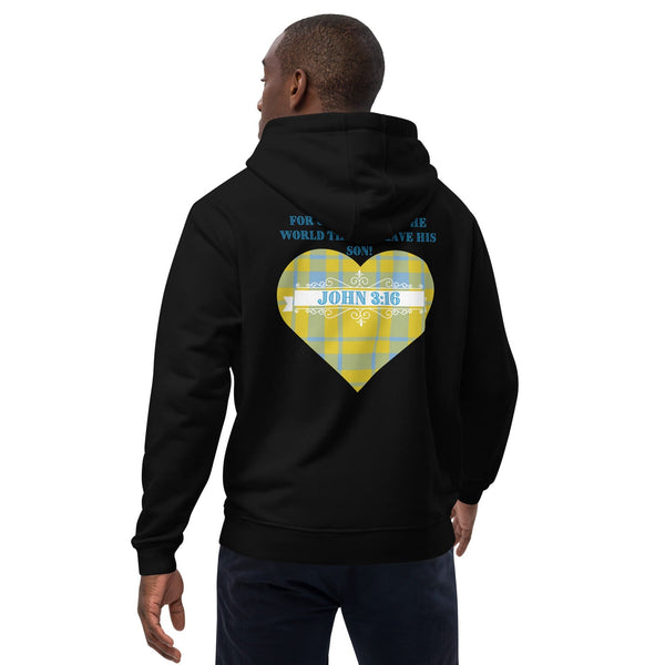 John 3:16 Premium eco hoodie