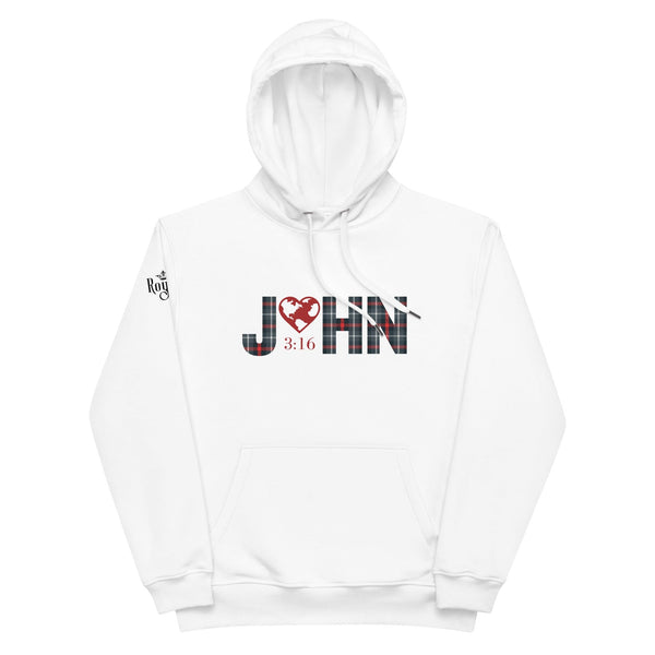 john 3:16 Premium eco hoodie