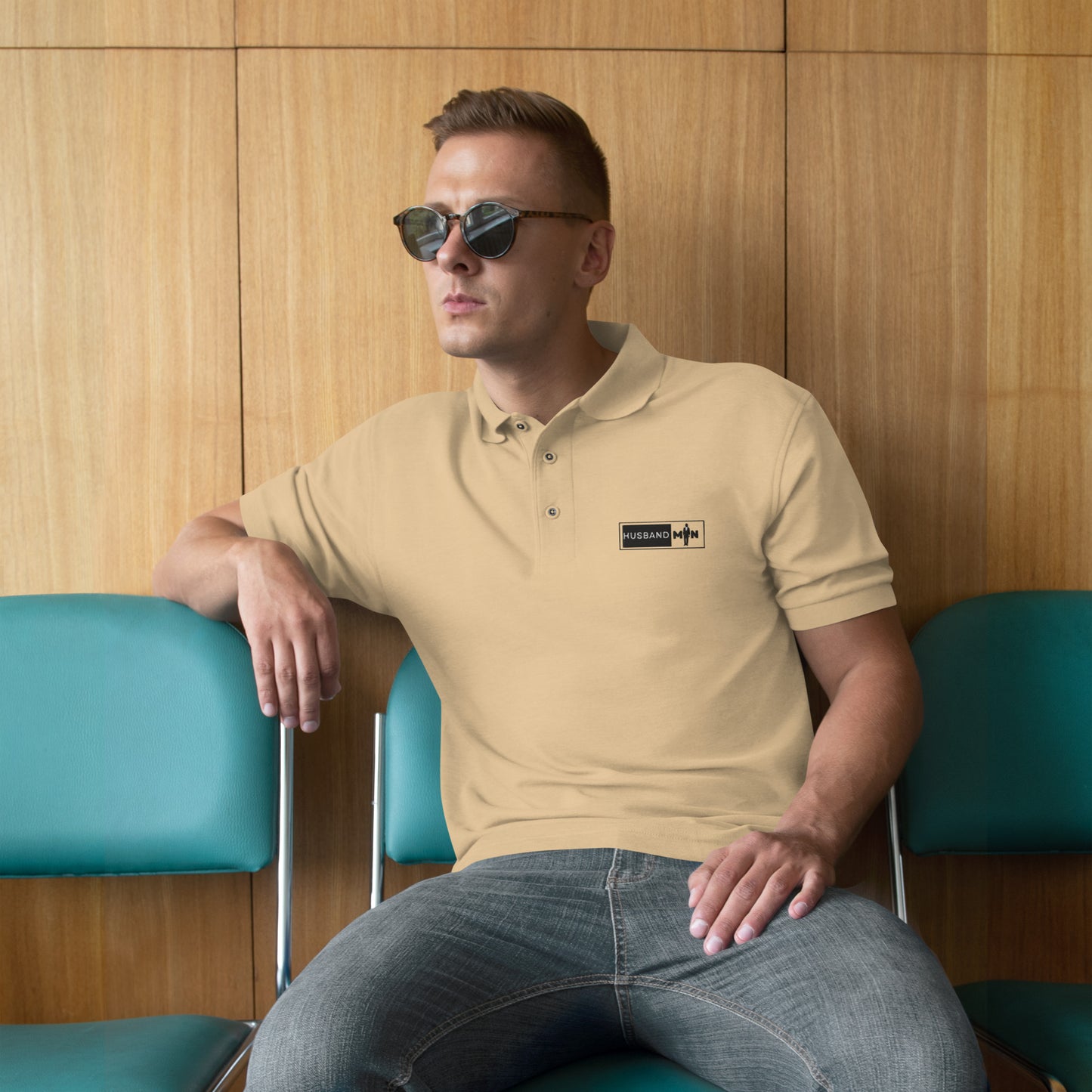 Husband Man Men's Premium Polo