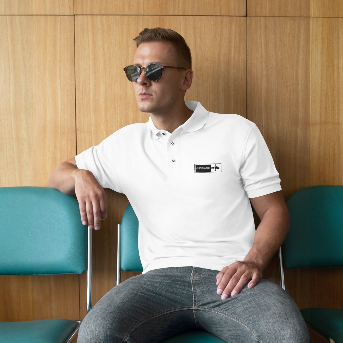 Husband Man Men's Premium Polo