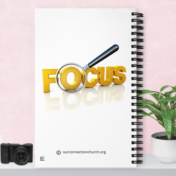 Focus Declaration Spiral notebook