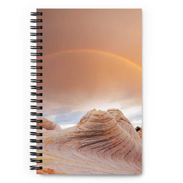 Rainbow Spiral notebook