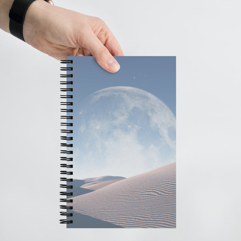 Moon Spiral notebook