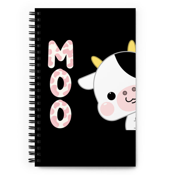 Moo Spiral notebook