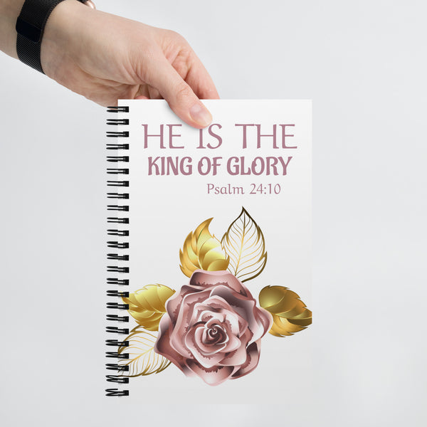 Psalm 24:10 Spiral notebook