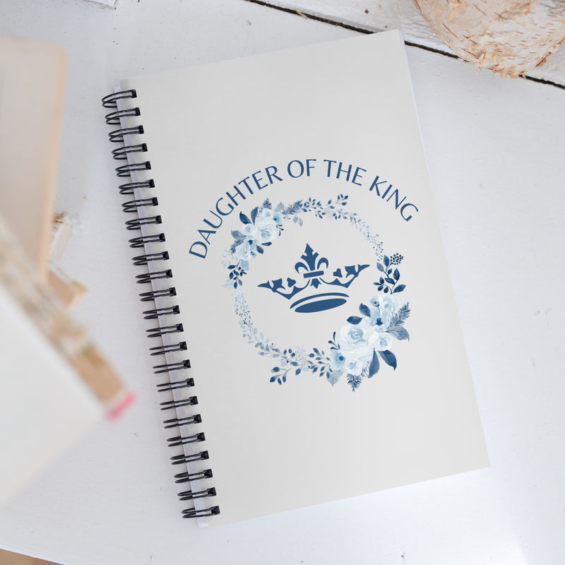 Daughter of the King Spiral notebook