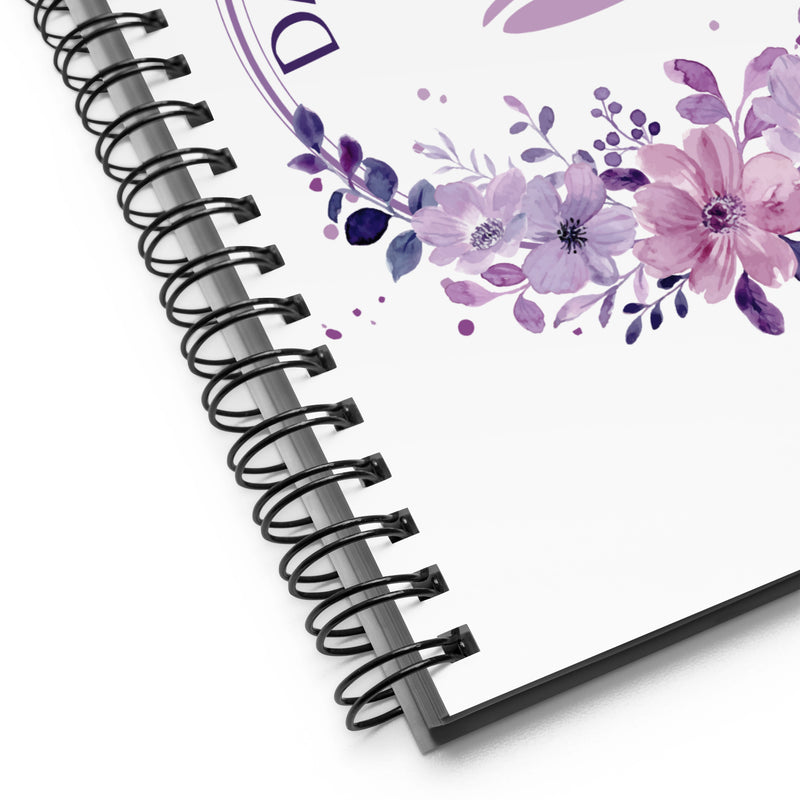 Daughter of the King Spiral notebook