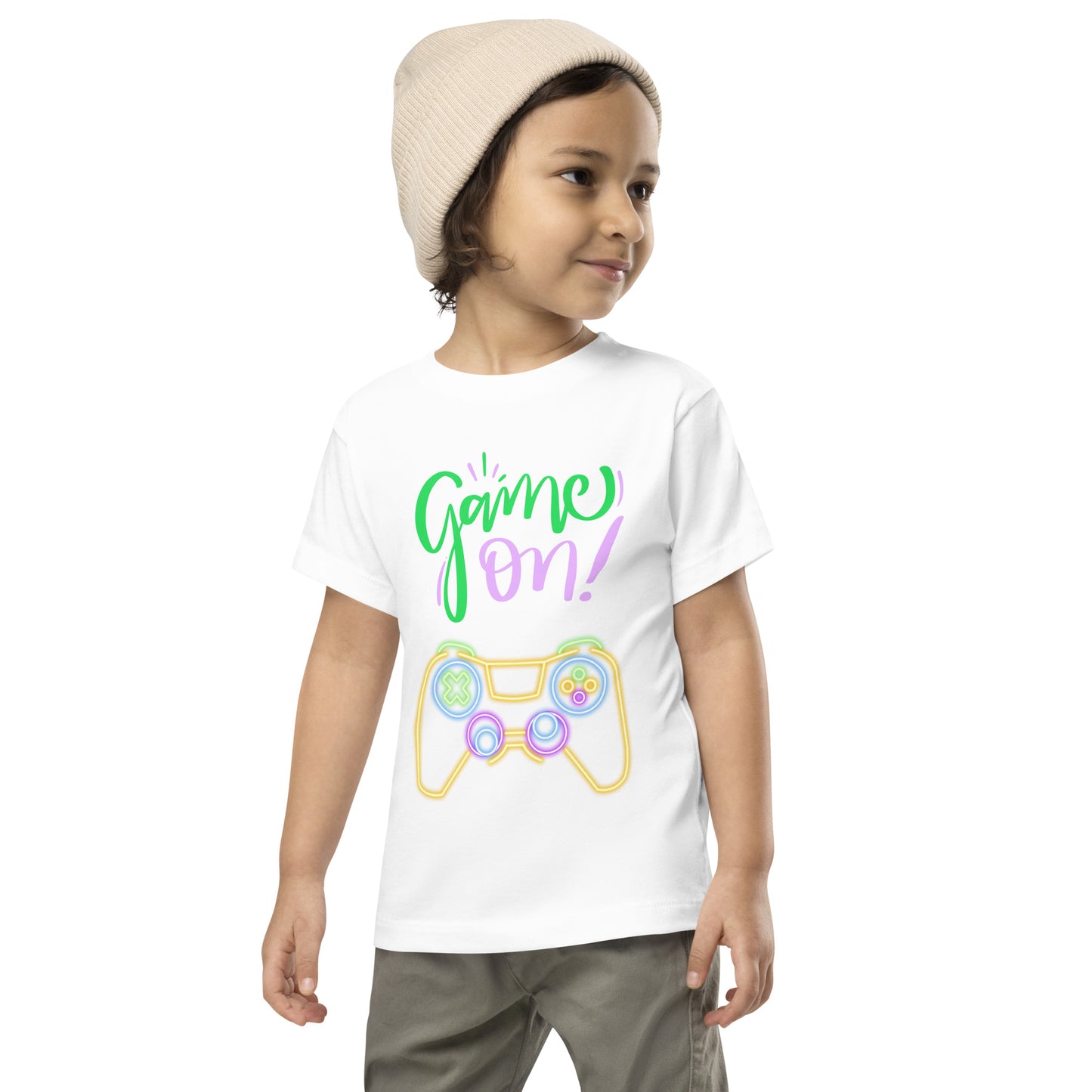 Toddler Game on Short Sleeve Tee