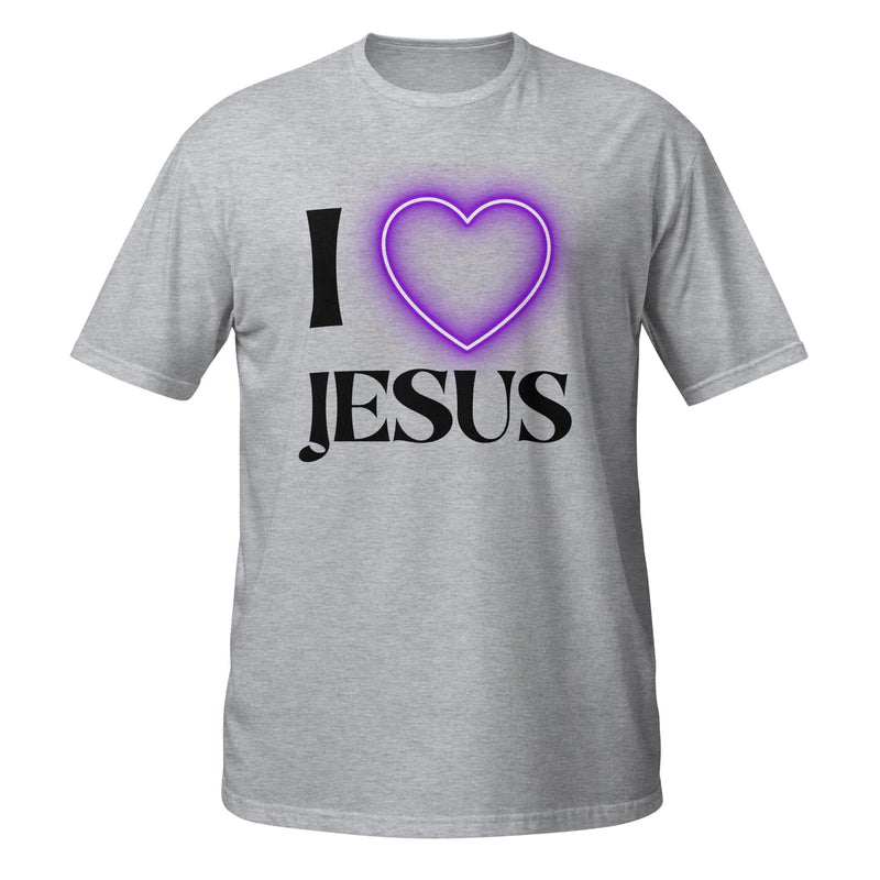 I Love Jesus Short-Sleeve Unisex T-Shirt