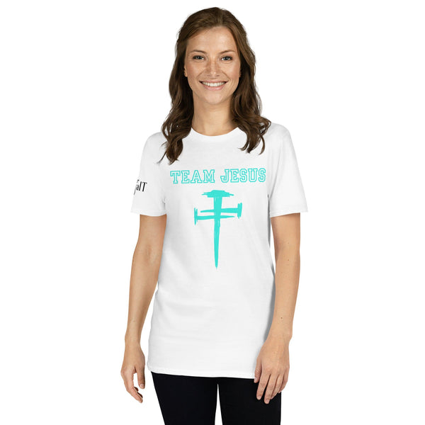 Team Jesus (Teal) Short-Sleeve Unisex T-Shirt