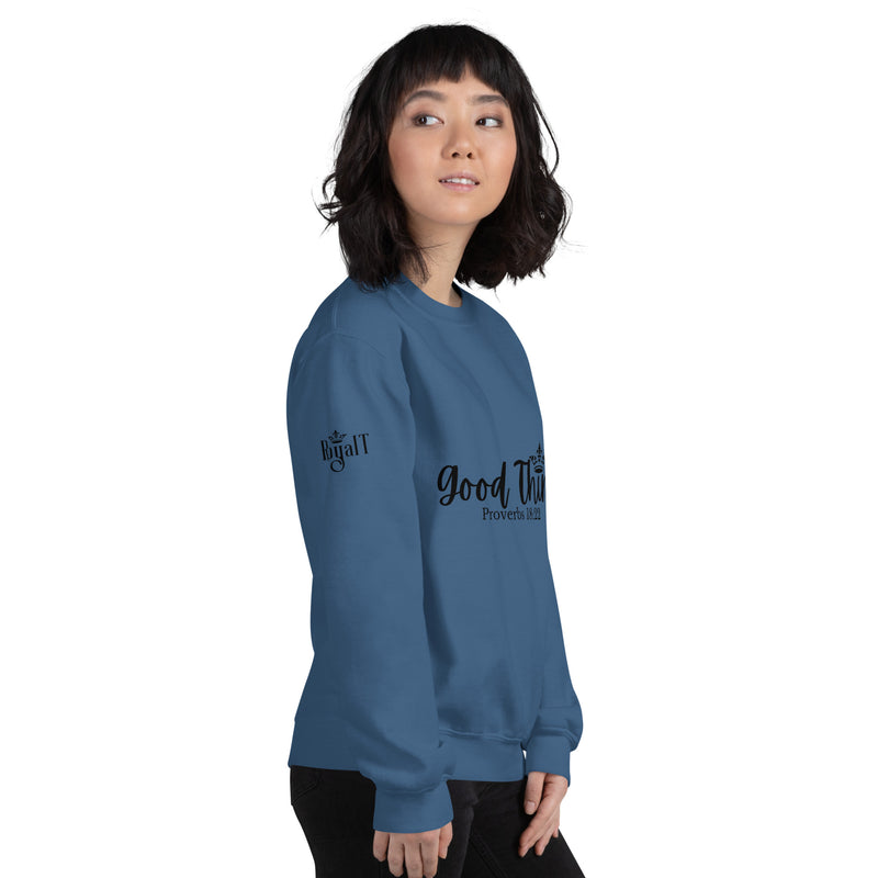 Good Thing (Black) Unisex Sweatshirt