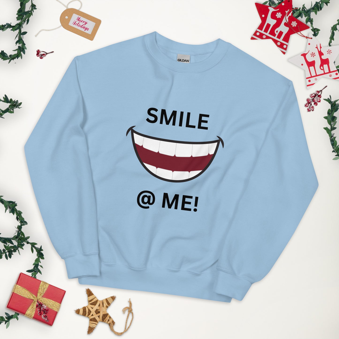 Smile at Me Unisex Sweatshirt