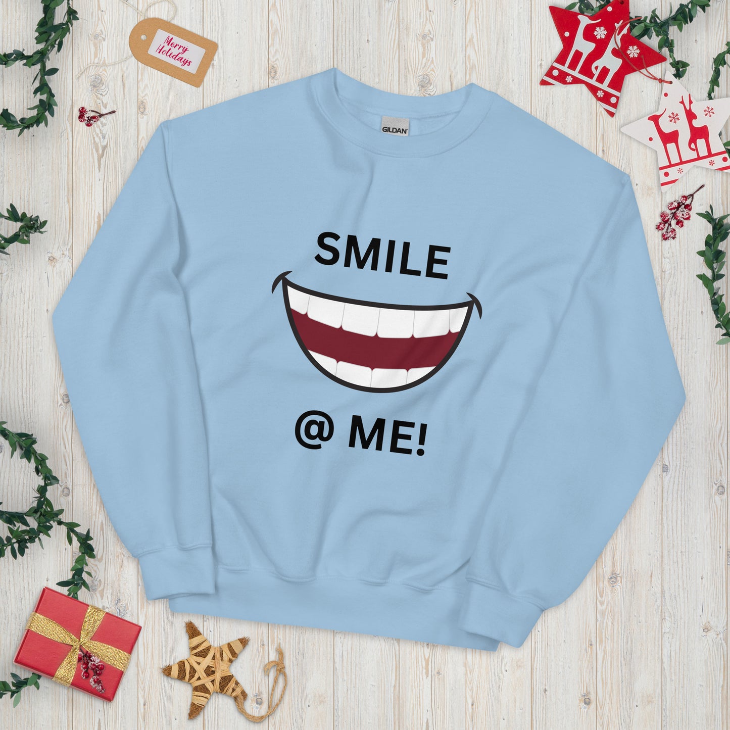 Smile at Me Unisex Sweatshirt