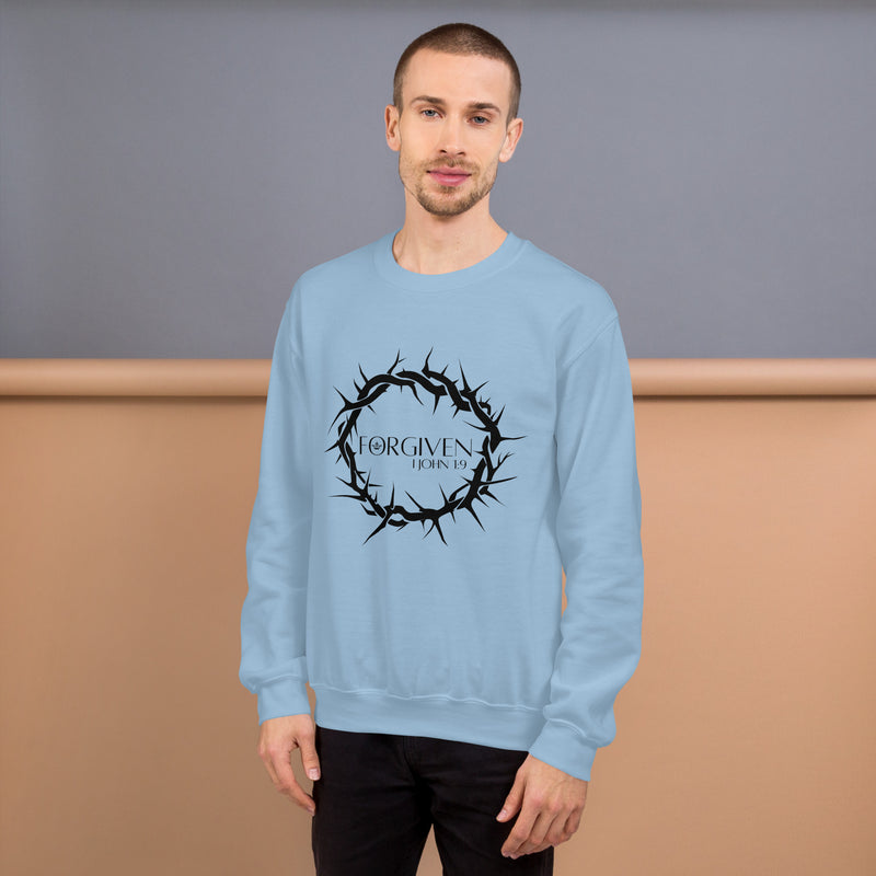 Forgiven (Black) Unisex Sweatshirt