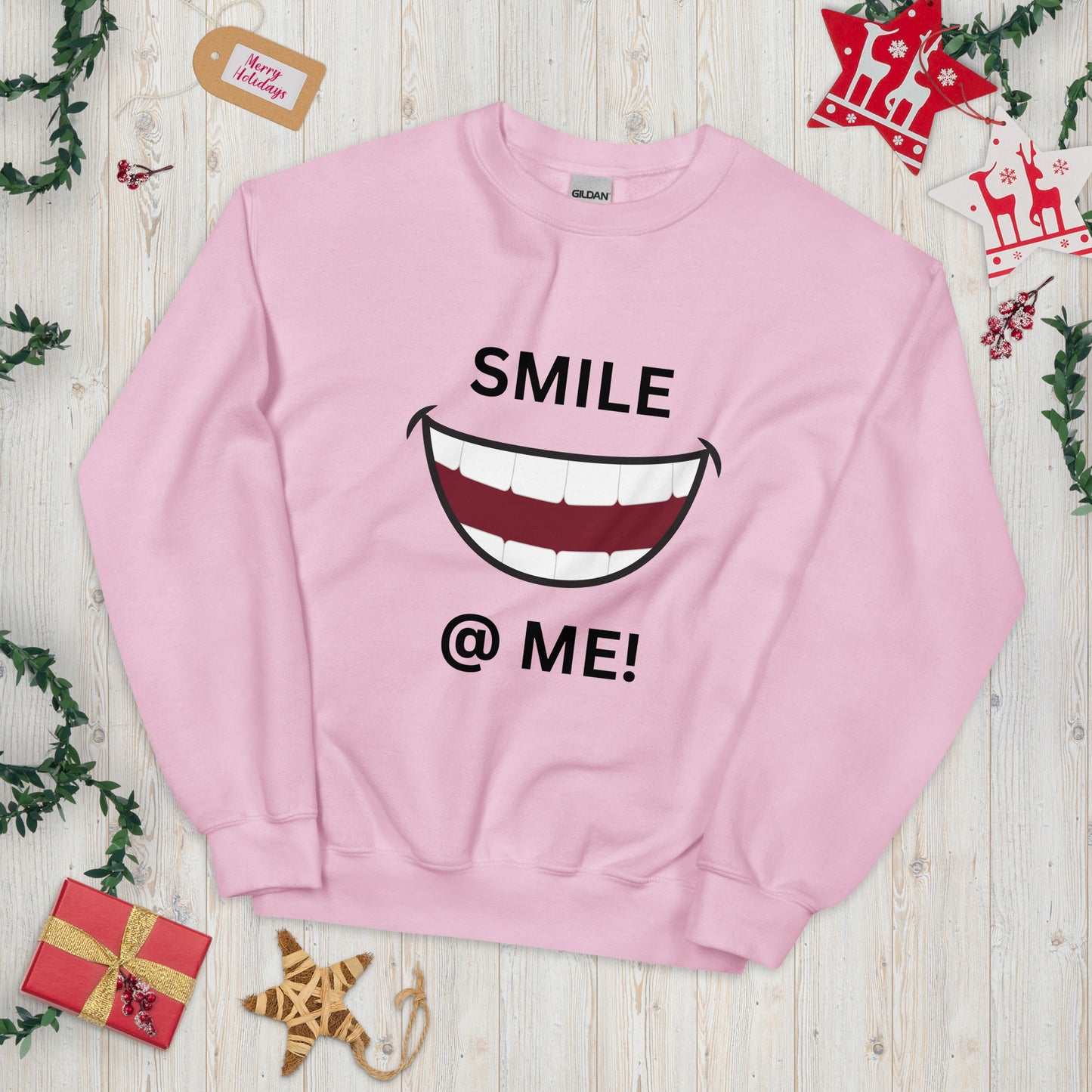 Smile at Me Unisex Sweatshirt