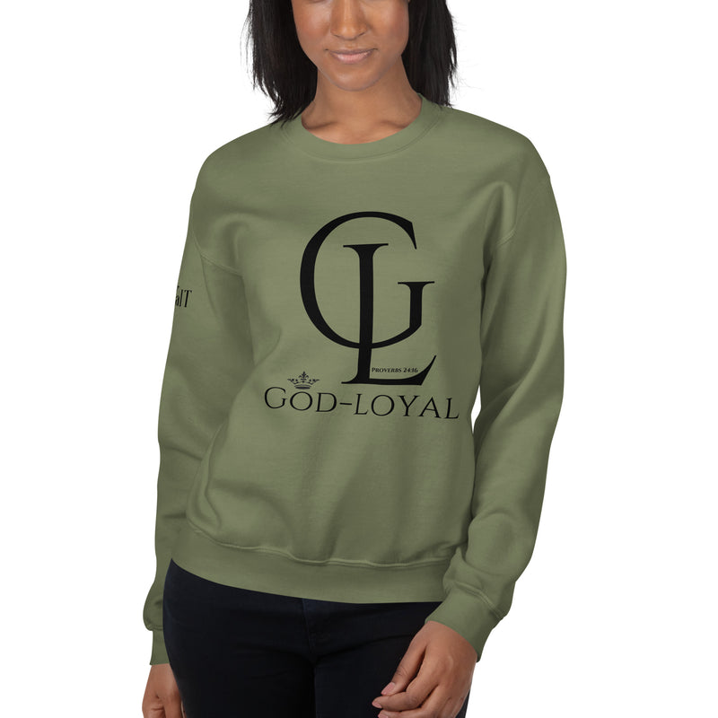 God Loyal (Black) Unisex Sweatshirt