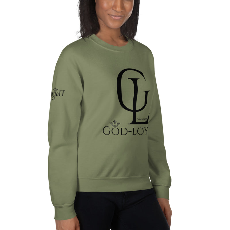 God Loyal (Black) Unisex Sweatshirt