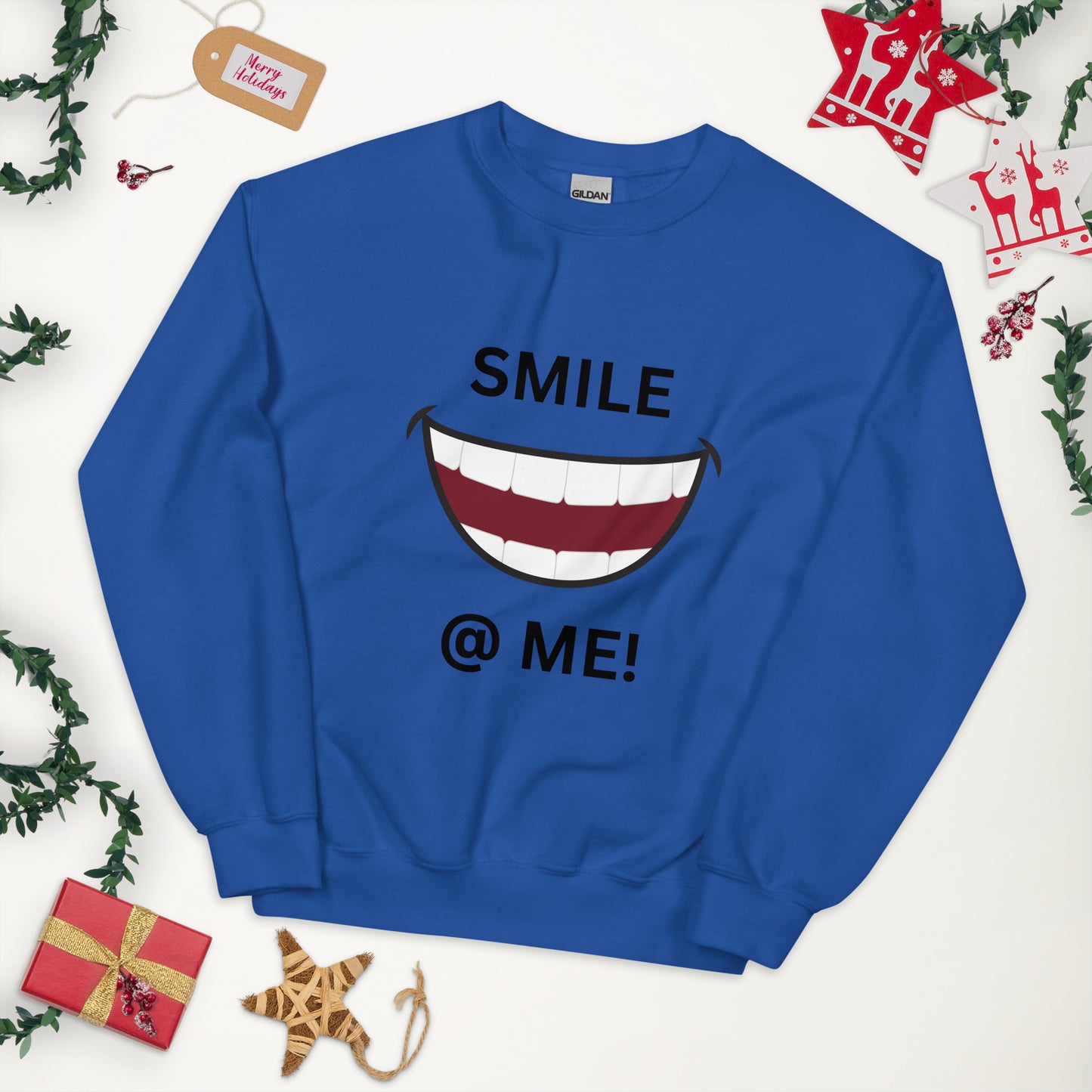Smile at Me Unisex Sweatshirt