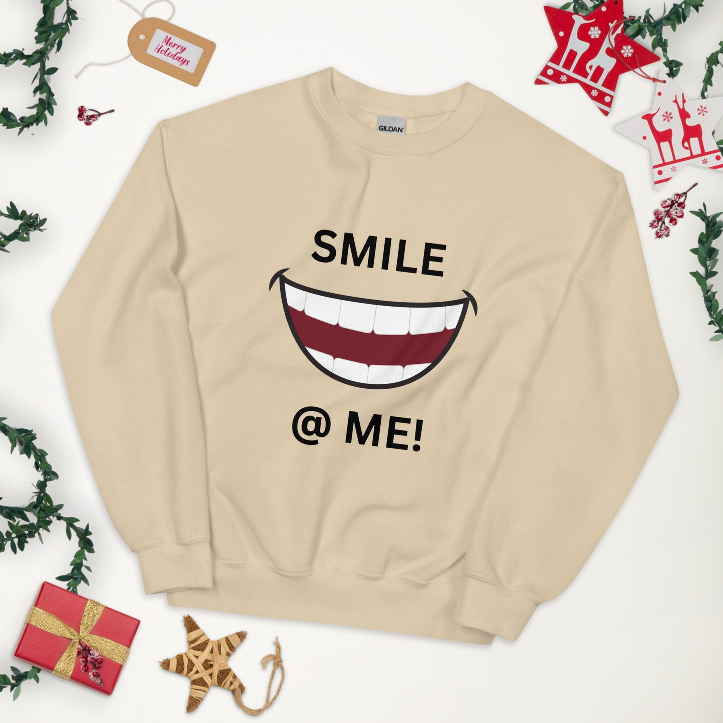 Smile at Me Unisex Sweatshirt
