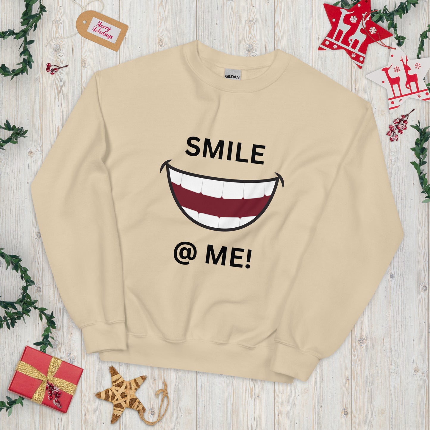 Smile at Me Unisex Sweatshirt