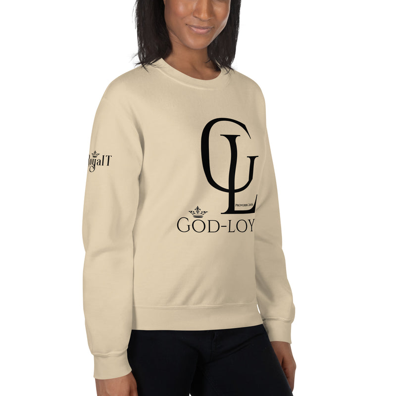 God Loyal (Black) Unisex Sweatshirt