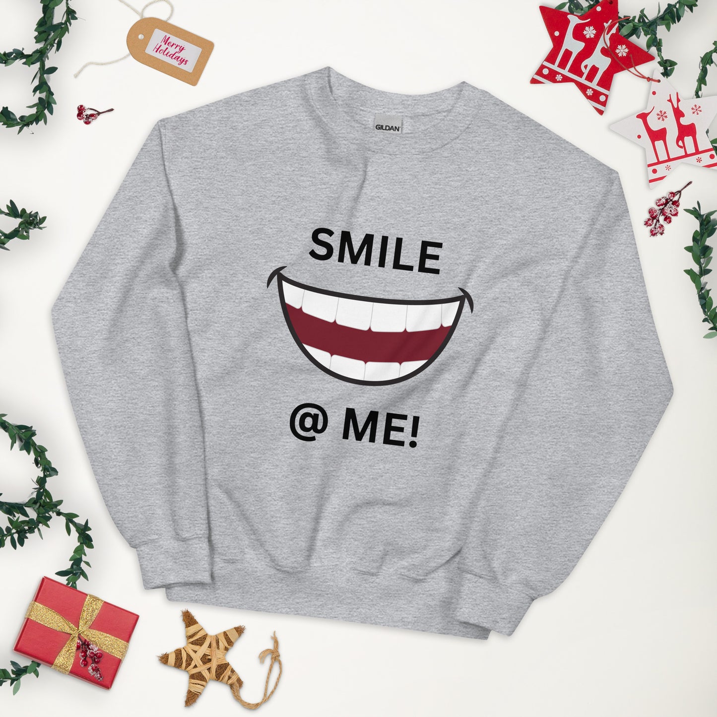 Smile at Me Unisex Sweatshirt