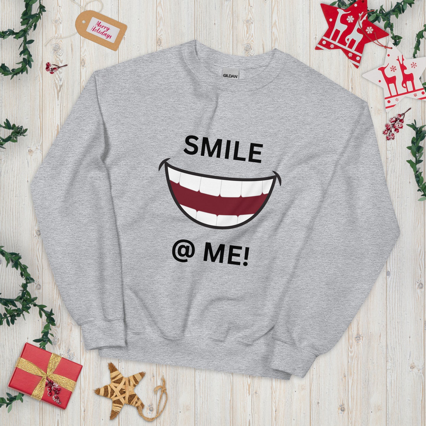 Smile at Me Unisex Sweatshirt