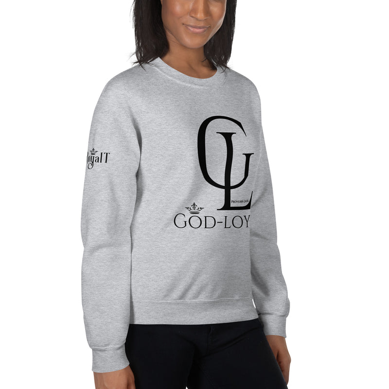 God Loyal (Black) Unisex Sweatshirt