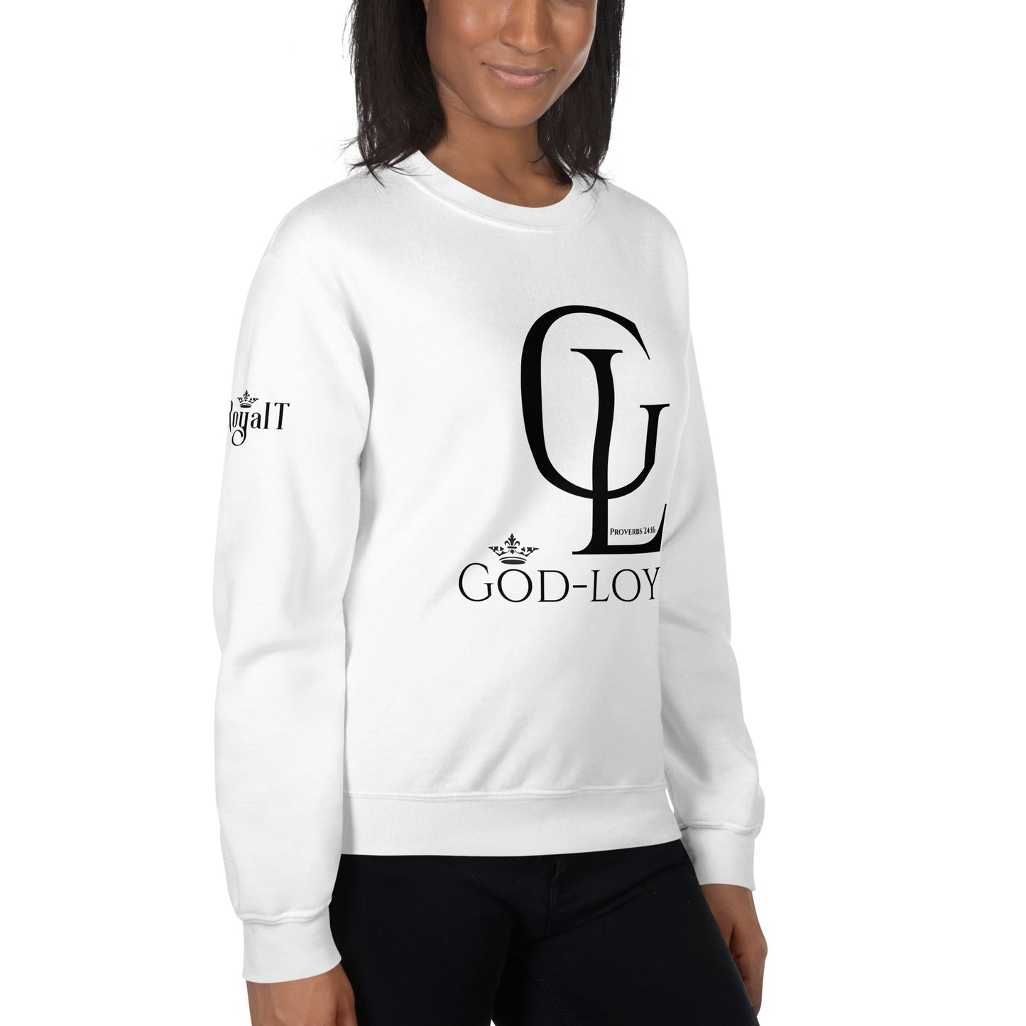 God Loyal (Black) Unisex Sweatshirt