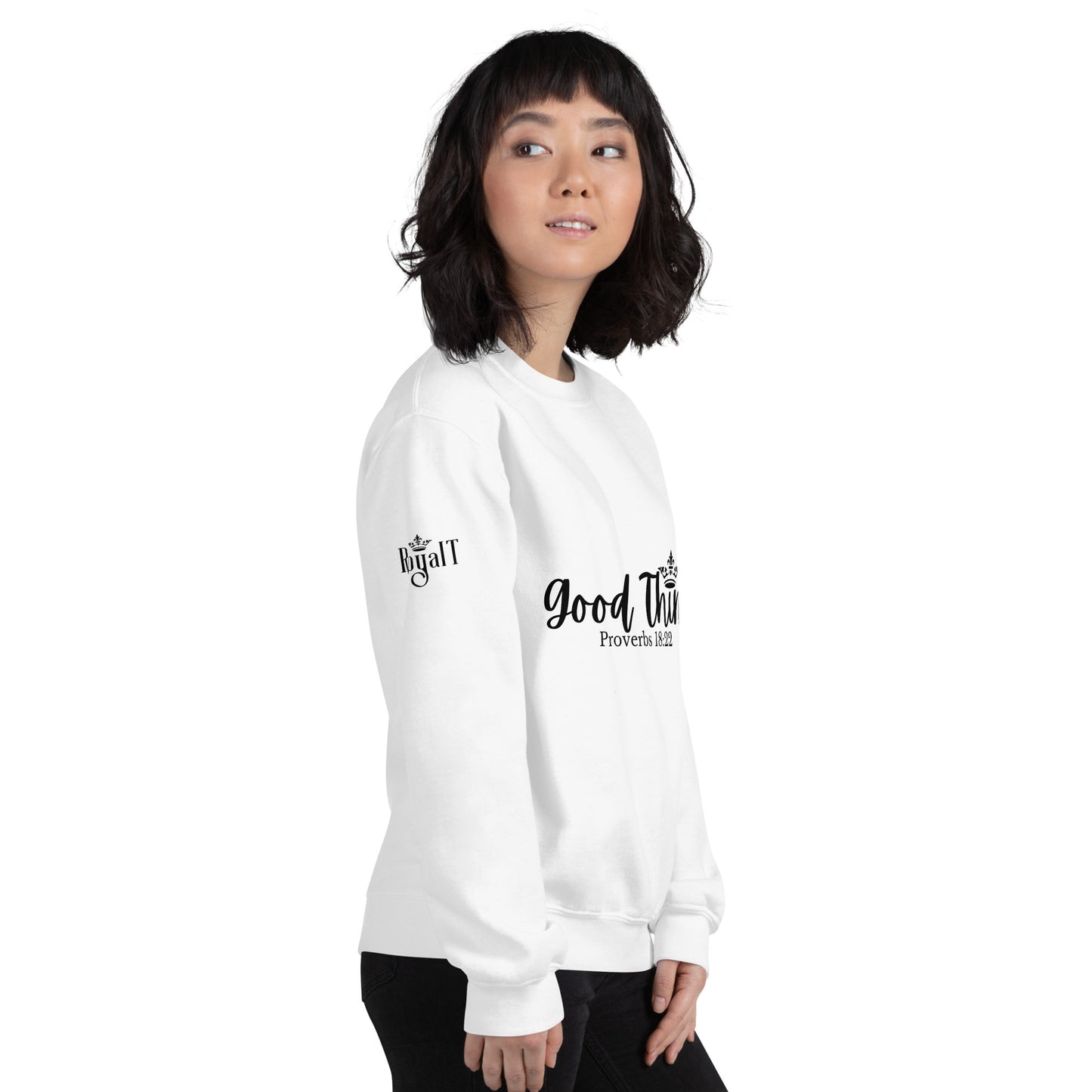 Good Thing (Black) Unisex Sweatshirt