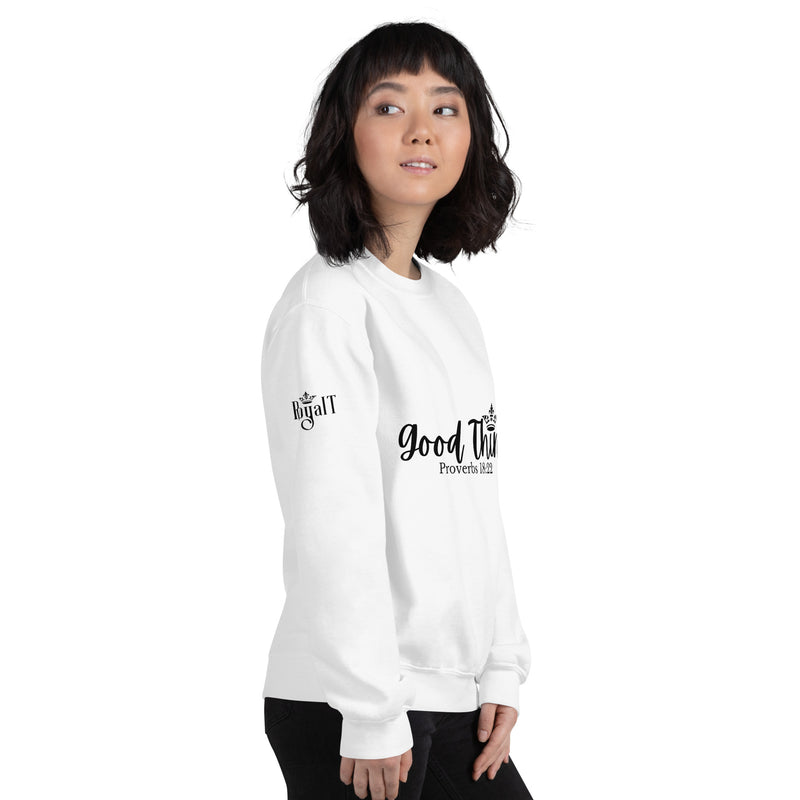 Good Thing (Black) Unisex Sweatshirt