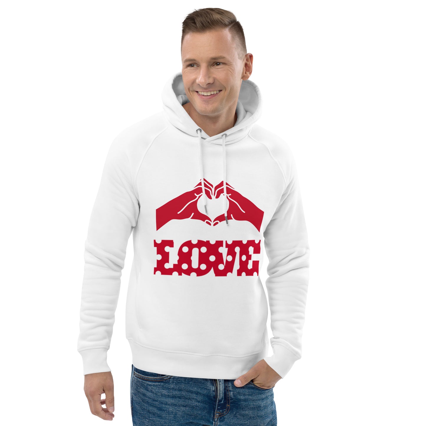 Love Unisex pullover hoodie