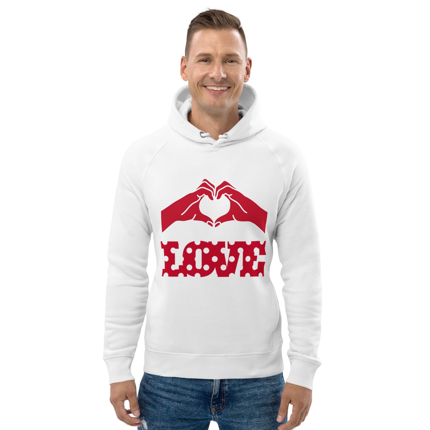 Love Unisex pullover hoodie