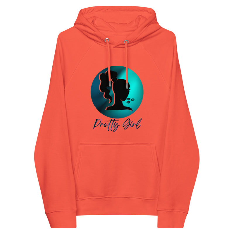 Pretty Girl - Unisex eco raglan hoodie