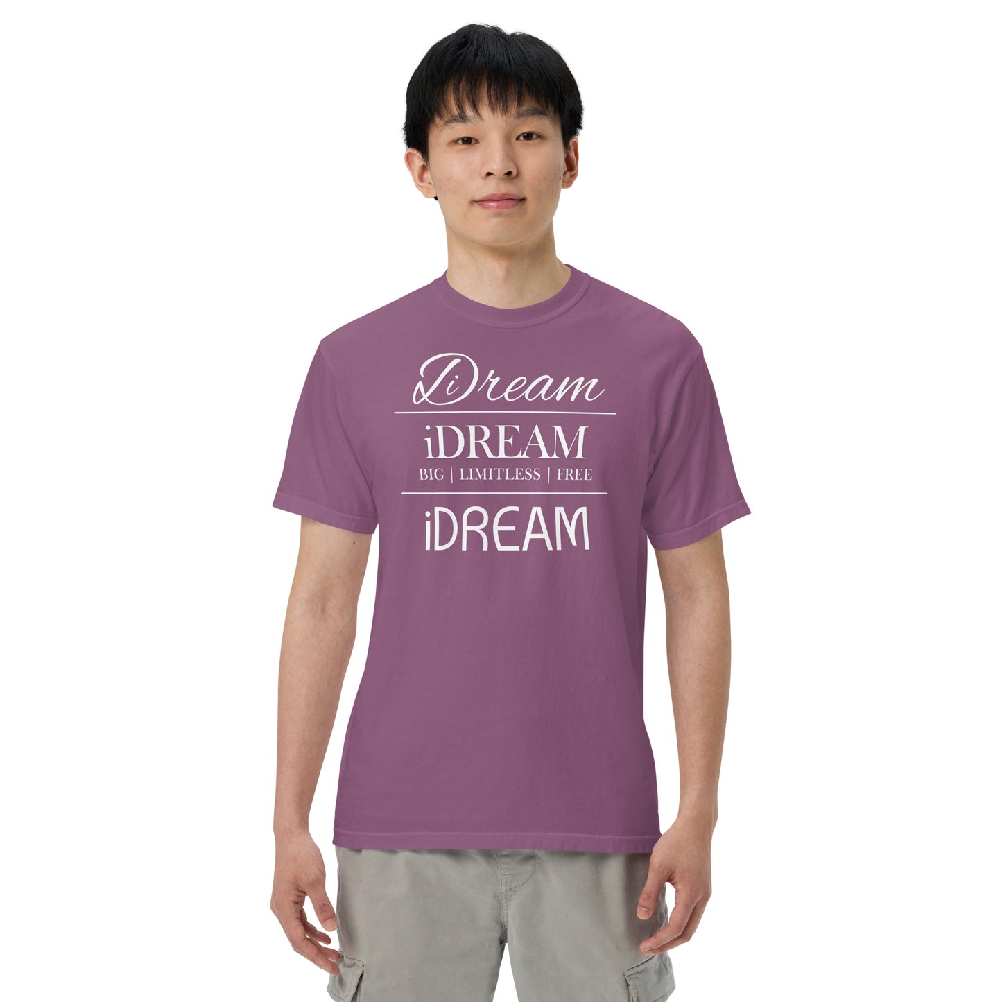 iDream Unisex garment-dyed heavyweight t-shirt