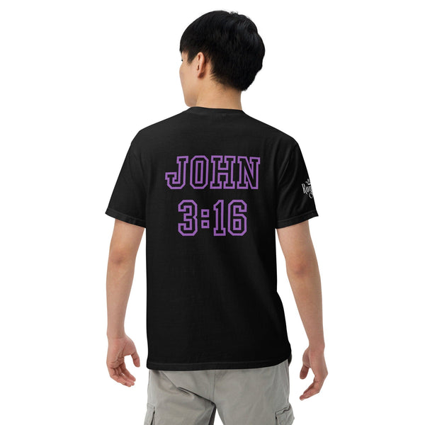 Team Jesus (Purple) Unisex garment-dyed heavyweight t-shirt