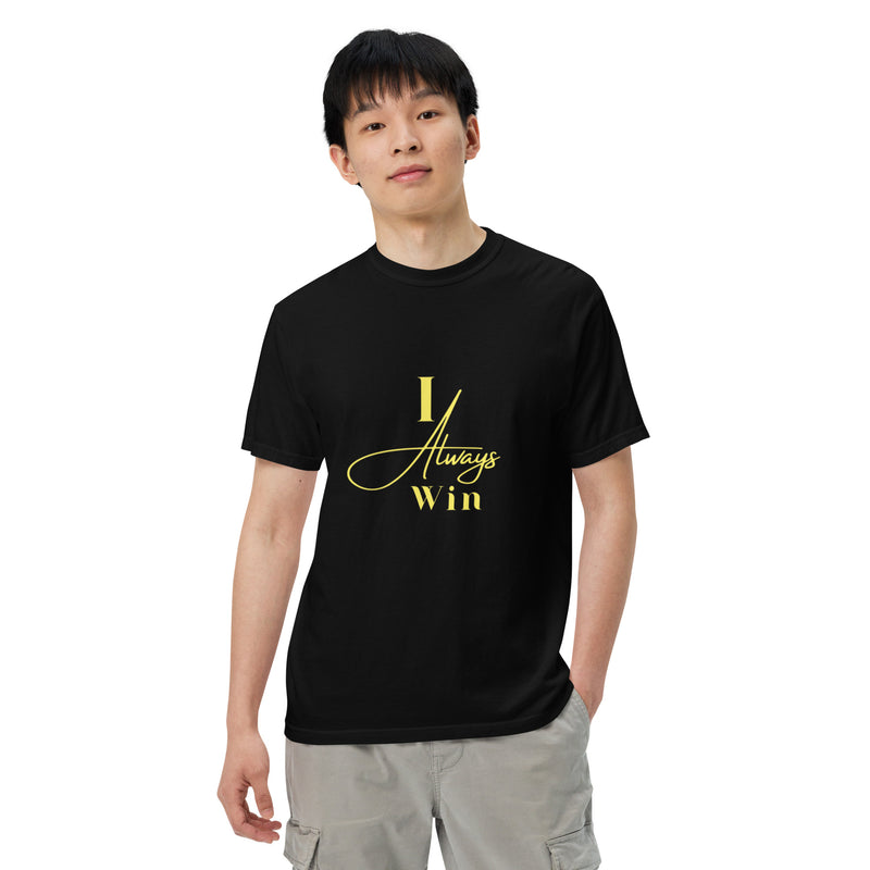 I Always Win Unisex garment-dyed heavyweight t-shirt