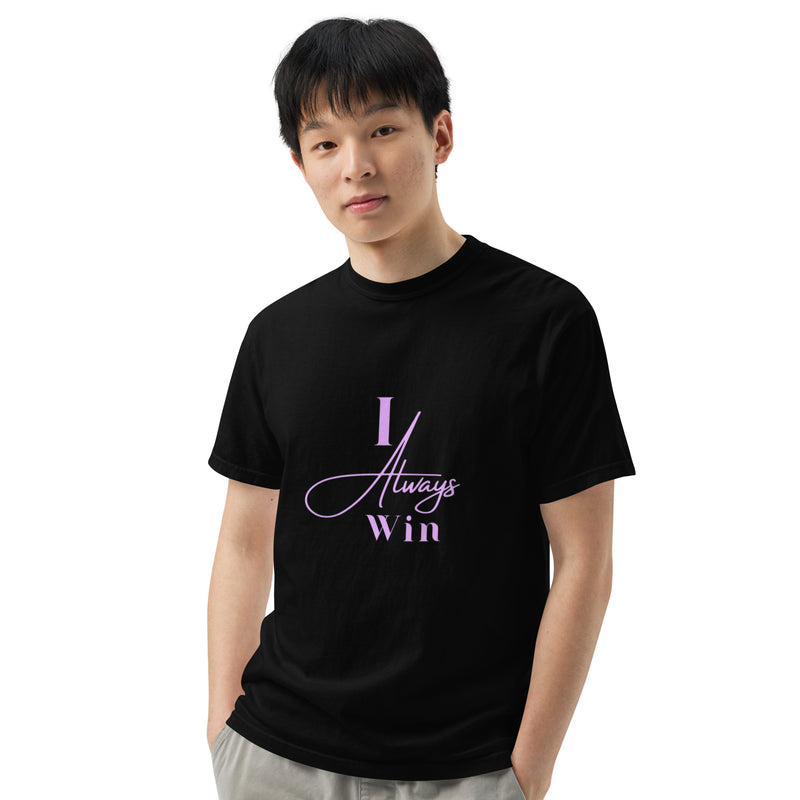 I Always Win Unisex garment-dyed heavyweight t-shirt